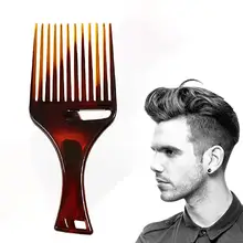 

50% Hot Sale Styling Comb Amber Handle Hair Care Plastic Men Fashion Hairdressing Brush for Barbers