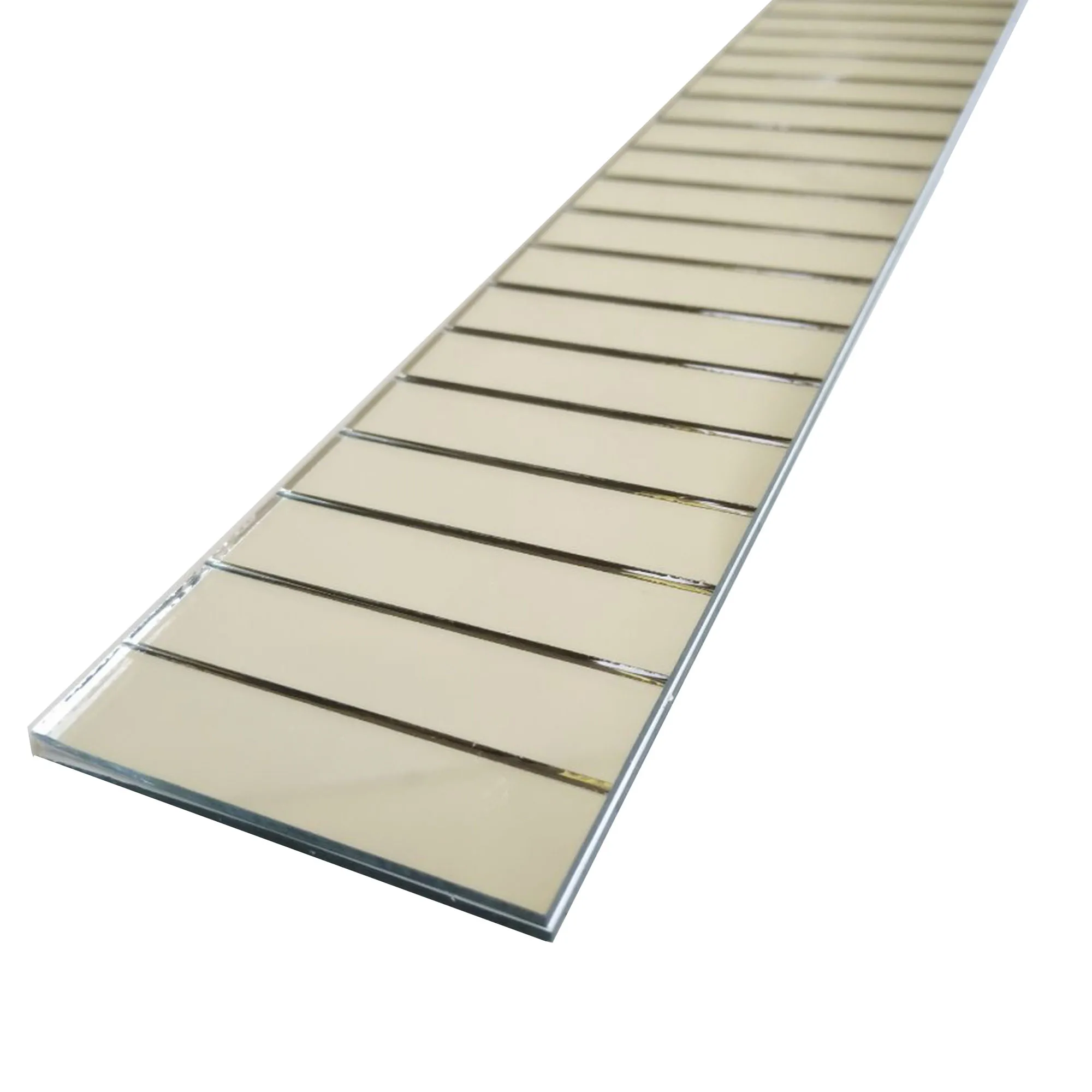 

New Arrival Rectangular Glass Mirror Mosaic Tile, Mirror Sheet Acrylic Self-Adhesive Silver Glass Crafts, 1/2x2inch, 141pcs/lot