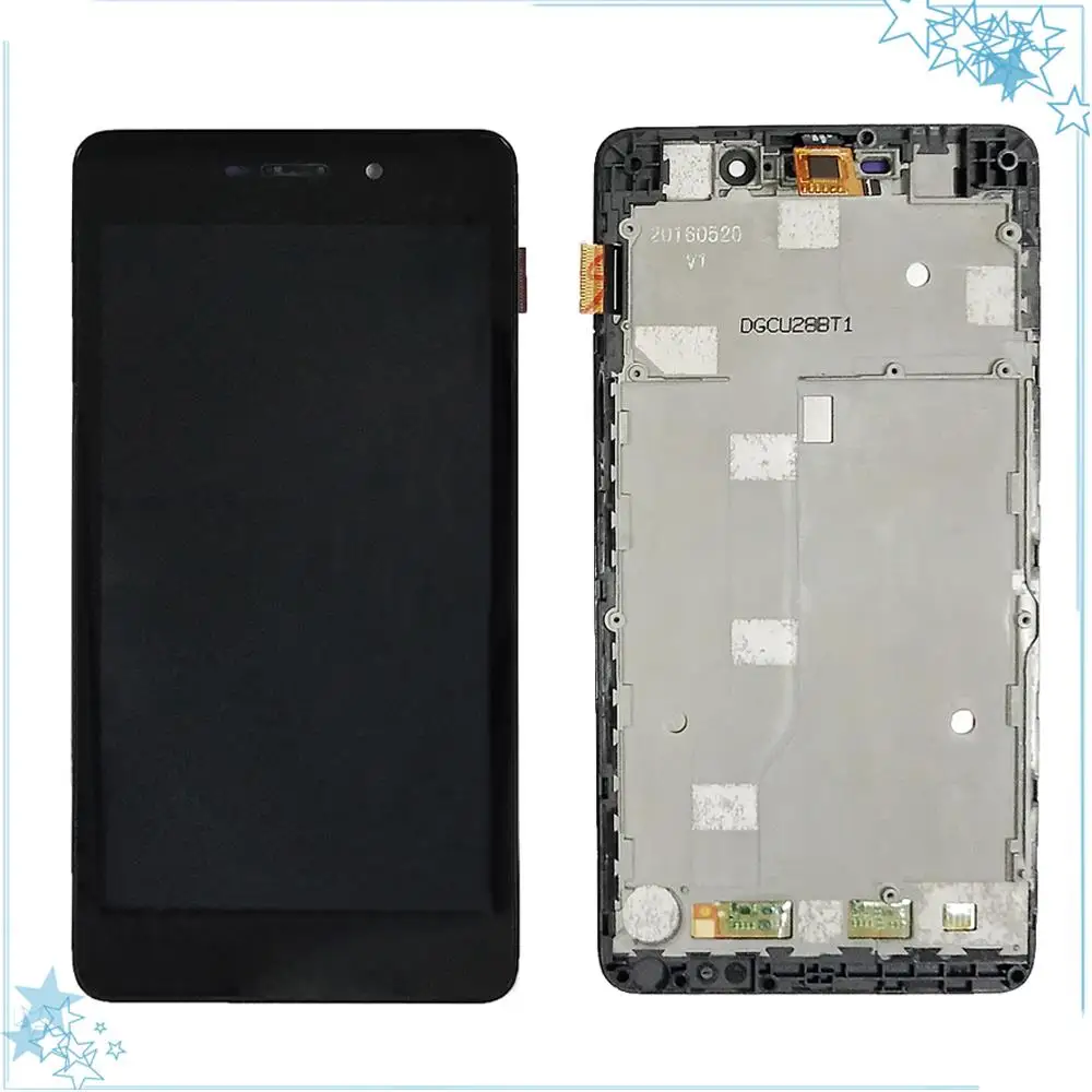 

5.5" For Wiko Pulp Fab 4G LCD Display and Touch Screen Assembly Repair With Frame Mobile Accessories Replacement Phone Parts