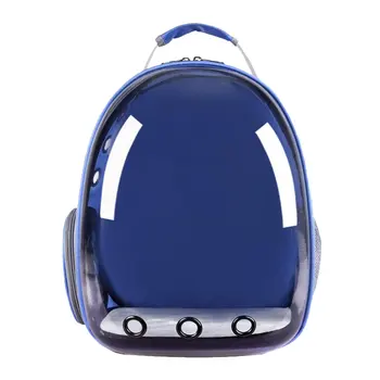 

Full Transparent Space Pet Bag Cat Out Panoramic Three-Hole Breathable Portable Chest Shoulder Pet Bag
