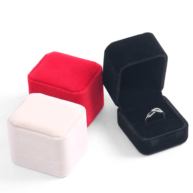 Jewelry Boxes Velvet Ring Box Display Case Bangle Gift for Jewellery Trinket Storage Holder Packaging | Украшения и аксессуары