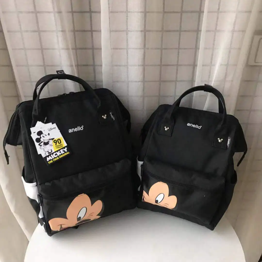 Disney Mickey mouse back pack многофункциональная Большая вместительная сумка для подгузников Водонепроницаемая мужская женская сумка через плечо дорожная сумка - Цвет: 1pcs D