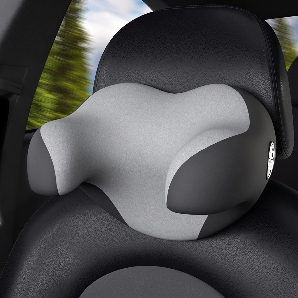 Appui-tête,Appui-tête de voiture en coton à mémoire de forme,oreiller