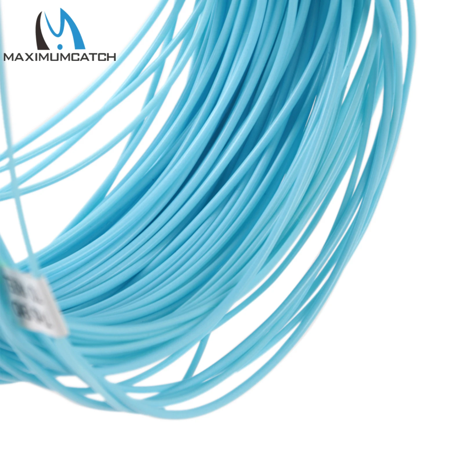 Maximumcatch Saltwater Weight Forward Fly Fishing Line 90FT 8-10wt 2 welded Loops Floating Fly Line Sandy Blue Color fishing line