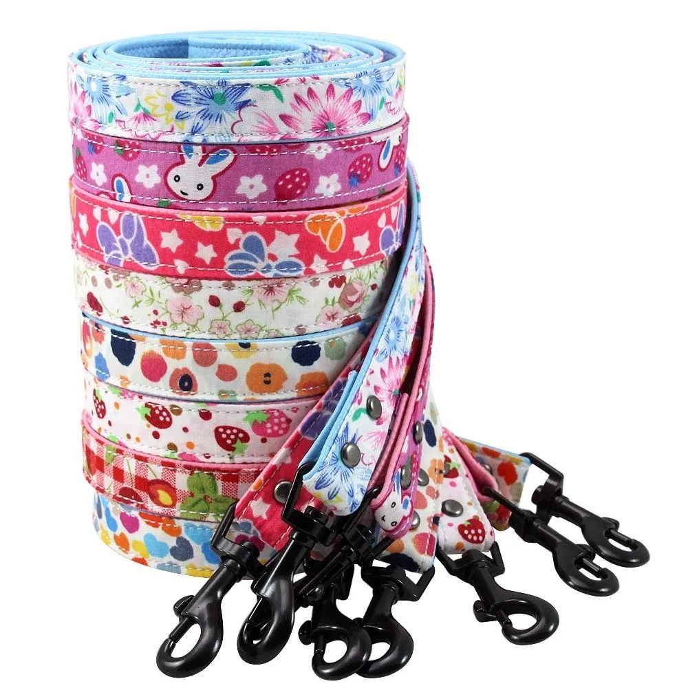 S/m/l Padded Pet Leashes For Small Medium Large Dog Leads Puppy Leash Cat Running Walking Traction Rope Pet Products Supplier