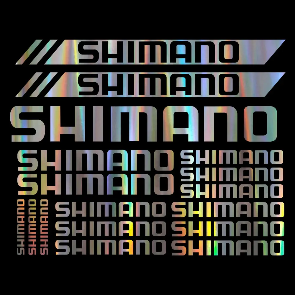 Автомобильные наклейки совместимые с Shimano наклейка рама Велоспорт велосипед
