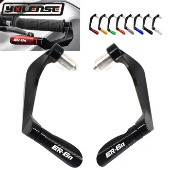 

For KAWASAKI NINJA ER-6N ER6N ER 6N Motorcycle 7/8"22mm CNC Handlebar Grips Guard Brake Clutch Levers Guard Protector