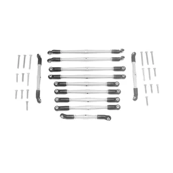 

Aluminum Alloy Front/Rear Adjustable Upper Keel/Lower Keel Tie Rod for Traxxas TRX-6 G63 6X6 88096-4 RC Car