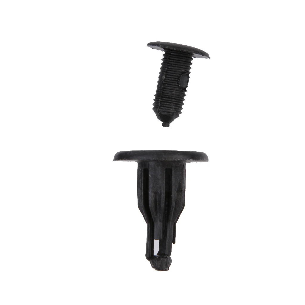30pcs Push Type Fasteners Clip 10mm Hole Size for Honda 90505 SM4003