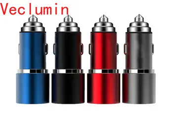 

Newest Car Charger Dual DC5V 3.4A USB With Voltage/Current Meter Tester Adapter Digital Display usb charger