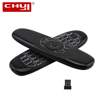 

CHYI 2.4Ghz Air Mouse Wireless Keyboard Portable Rechargeable Mini Remote Control Keypad For Androids Smart TV Box PC Laptop