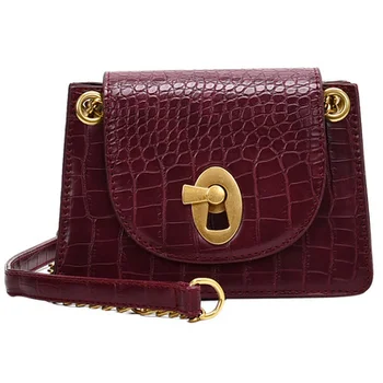 

Women's Bags 2020 New Fashion Retro One Shoulder Chain Bag All-match Messenger Bag Bags Handbags Women Famous Brands