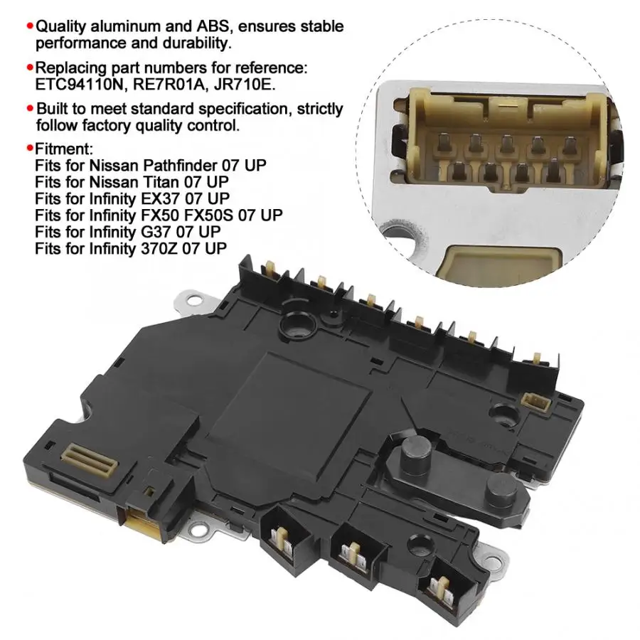 1 шт. автомобильный модуль управления коробкой передач ETC94-110N подходит для Infinity Nissan Pathfinder Titan Высокое качество авто аксессуары Новинка