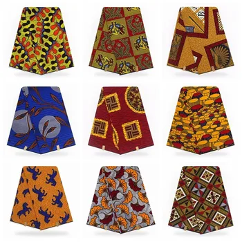 

Soft Latest African Fabric Wax Veritable Real Pagne Wax Hot Veritable African Fabric Print Pagne Ankara Hot Wax Guaranteed