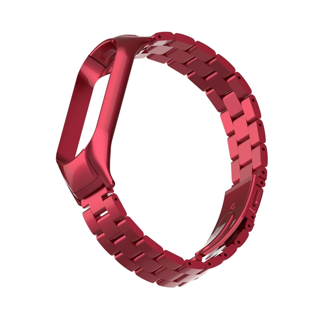 Ремешок Mi Band 5 из нержавеющей стали для Xiaomi сменный Браслет наручных часов