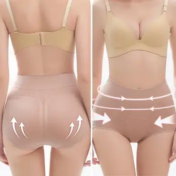 

High Waist Postpartum Shapewear Breathable Body Shaper Slimming Tummy Underwear Panty Shapers Postpartum Body Shaping Underwear