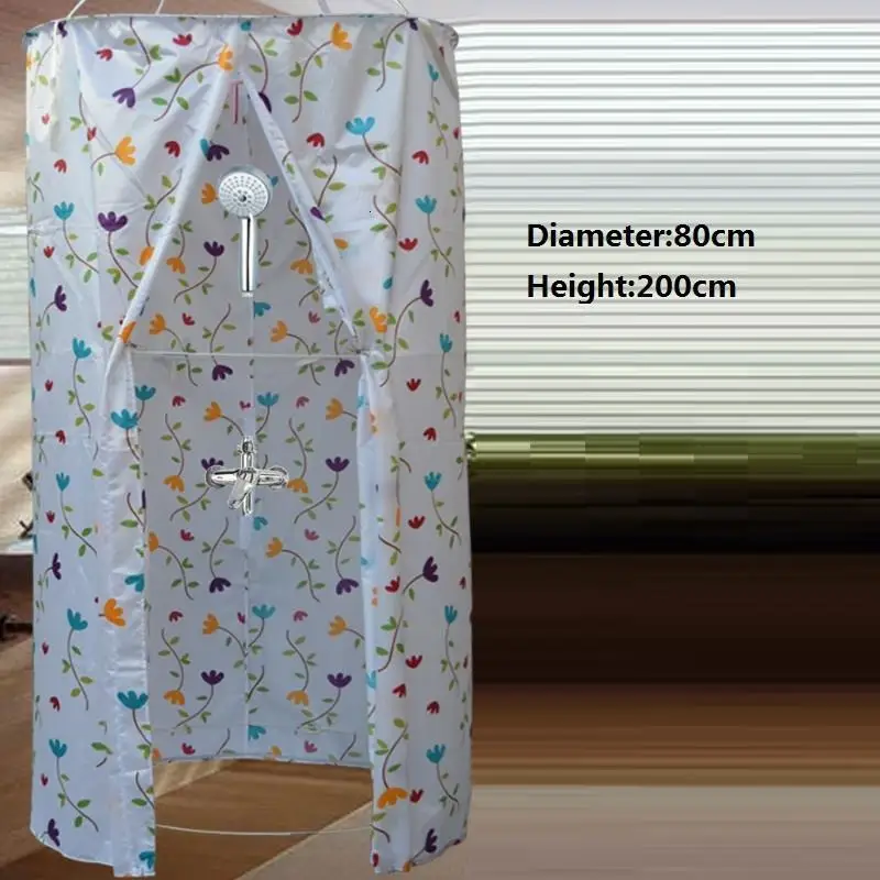 Number 3 Nouveau Banyo Perdeleri Rideau Douche Tenda Doccia Ducha круглый занавес для ванной комнаты - Цвет: Number 3