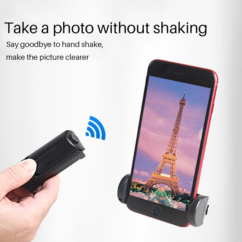Yunteng Bluetooth Selfie Booster Handle Grip Anti-Shake Phone Stabilizer Holder with Remote Shutter for iPhone Android