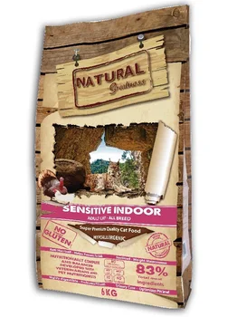 

Natural greatness sensitive indoor dry cat food 18 kg