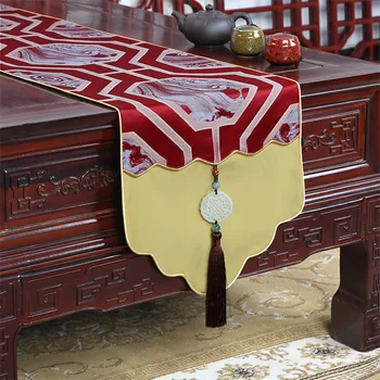 

Proud Rose Chinese Simple Table Runner Tea Tablecloth TV Cabinet Covering Cloth Shoe Cabinet Bed Table Runners Modern