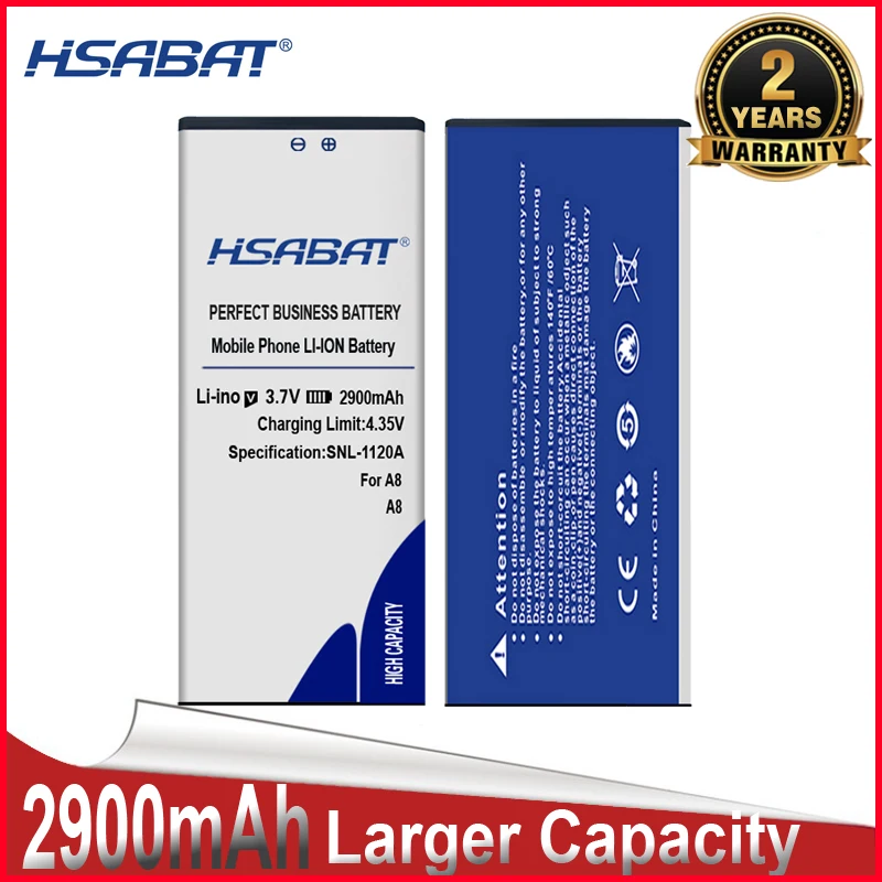 HSABAT 100% новый 2900mAh ~ 4200mAh аккумулятор для Blackview A8 батареи MAX|Аккумуляторы мобильных
