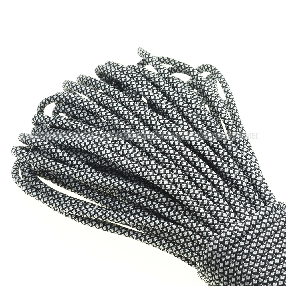 1 шт. 550 Паракорд парашютный шнур шнурок Mil Spec Тип III 7 Strand Core 100 футов 25 цветов для альпинизма кемпинга/браслета