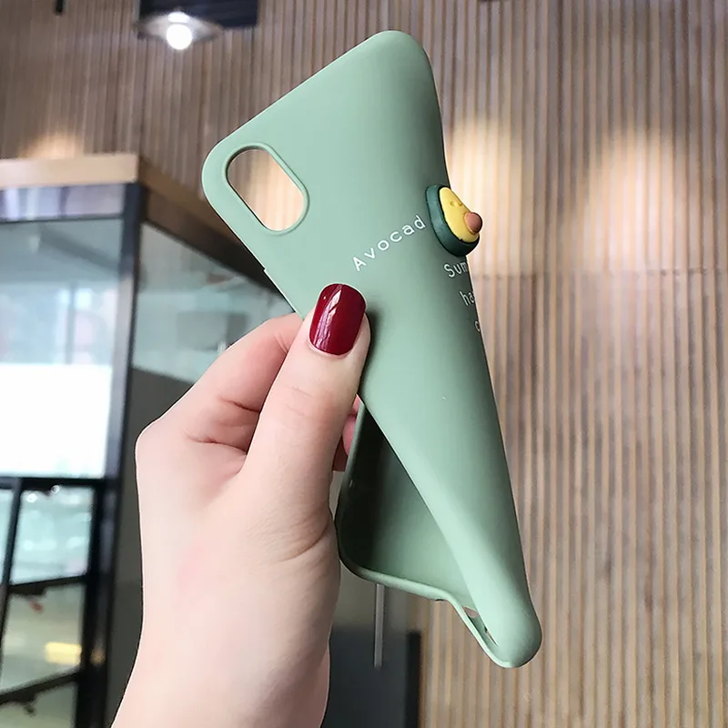 YISAHNGOU милый 3D милый фруктовый мягкий резиновый чехол для Apple iPhone 11 XS Max XR X XS 8 7 Plus 6 6s Футляр для телефона подарки