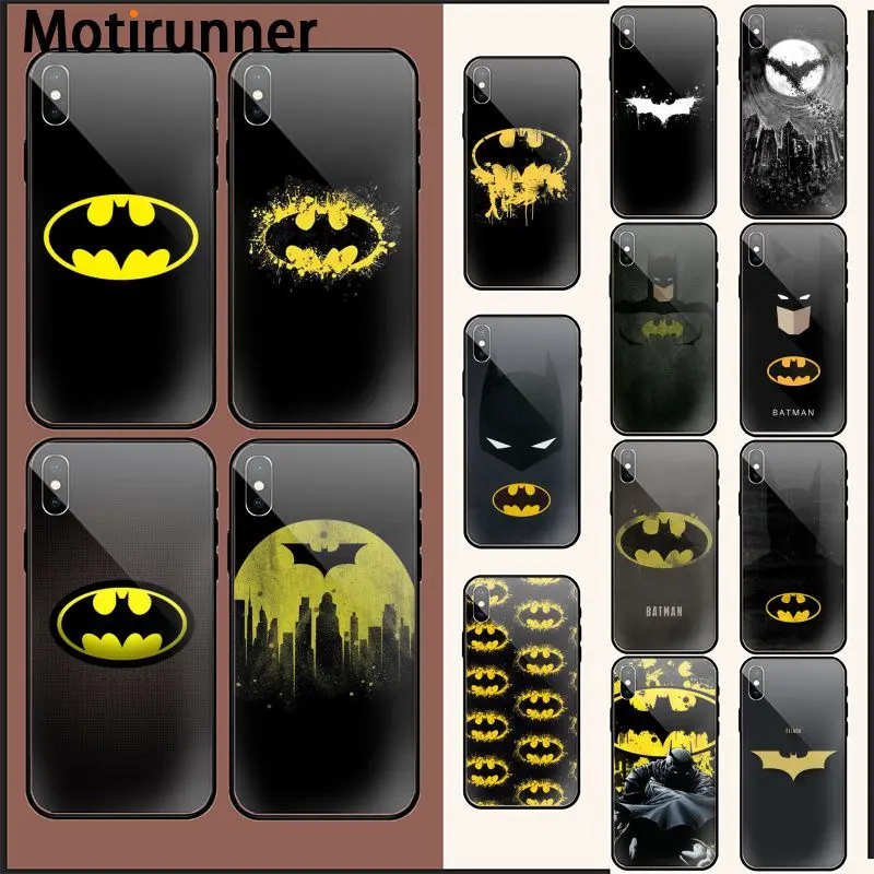 Motirunner Бэтмен Логотип Мягкий Силиконовый ТПУ чехол для телефона iPhone 11 pro XS MAX 8 7 6 6S