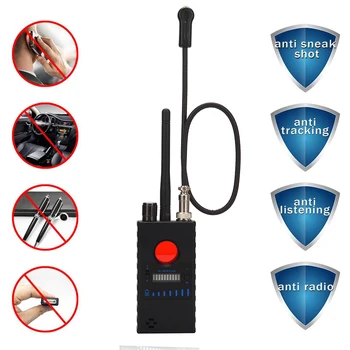 

Professional G328 Mini Spy Hidden Camera Detector RF Signal Anti Candid Cam Magnetic GPS Locator Wireless GSM Bug Finder