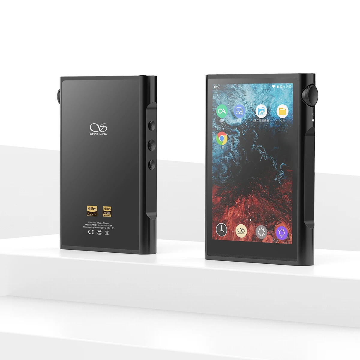 AK Shanling M3X MQA Android MP3 jugador Bluetooth Dual ES9219C MQA tecnología LDAC LHDC DSD256 32bit/384kHz Hi-Res de música portátil DAP Q1 M2X