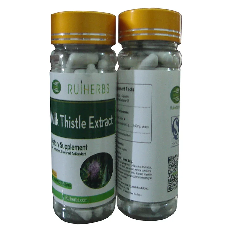 

3Bottles Milk Thistle Seed Extract Silymarin Caps 500mg x 270pcs