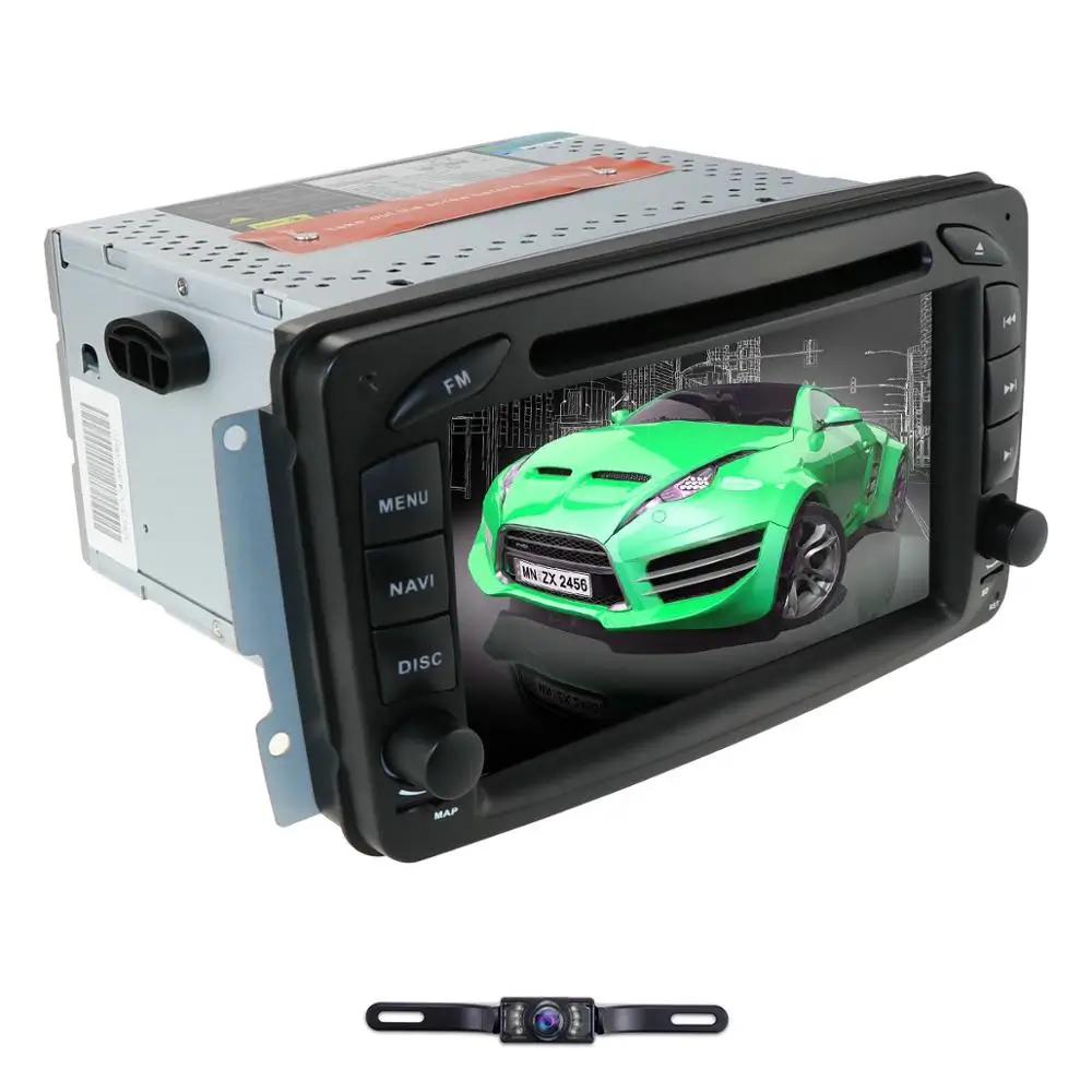 2DIN Android 9.0PX5 Octa core 4GRAM+ 64 GRAM gps навигация для Mercedes-Benz A-W168 C-W203Viano VitoW209Support SWC WiFi
