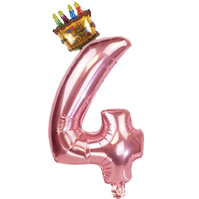 16 дюймов буквы фольгированные шары «С Днем Рождения» День Рождения Детские шары Декор День рождения украшения Дети балони на день рождения