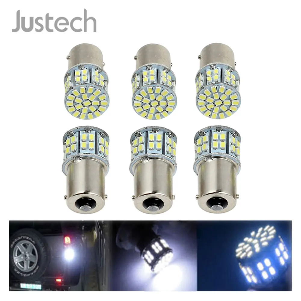6 шт. 12 В 50 светодиод SMD 1156 BA15S | Автомобили и мотоциклы