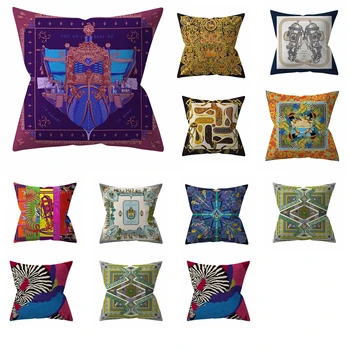 

Cushion Cover Classical European Royalty Extravagant Noble Style Pillow Cover Living Room Decor Car Decor Plush Pillow Case