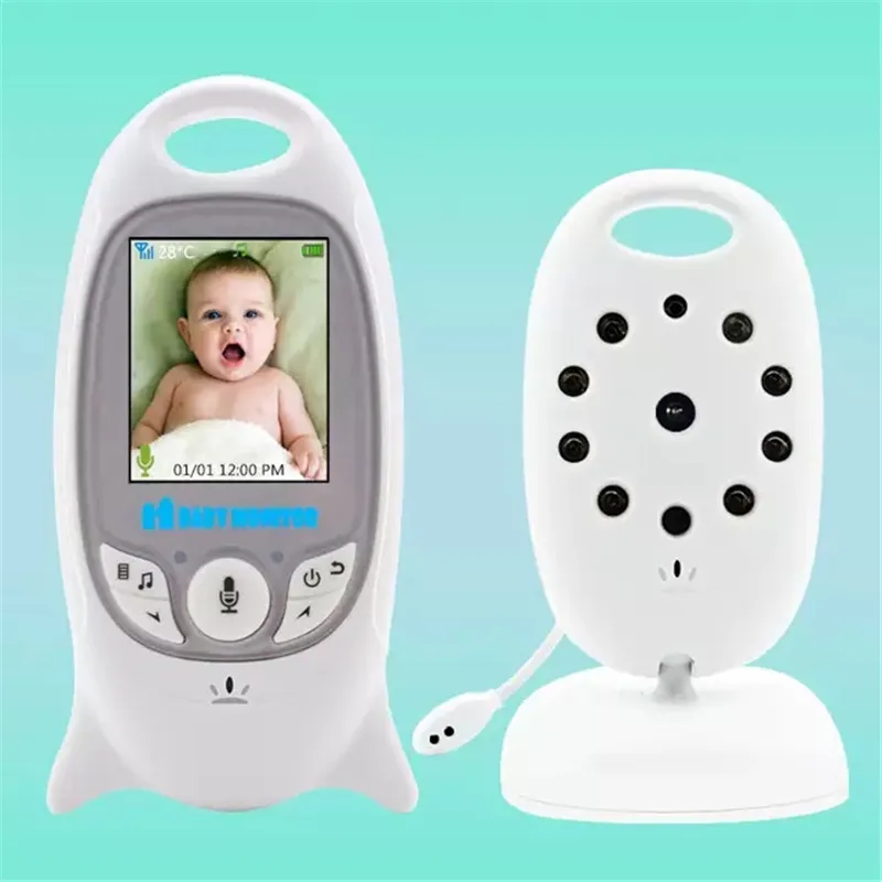 

Wireless Video Color Baby Monitor Night Vision Baby Security Camera V601 Temperature Baby Eletronica