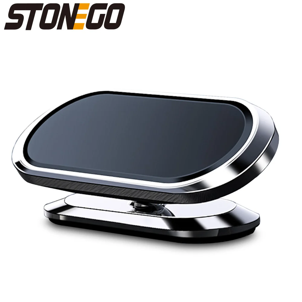STONEGO Metal magnetyczny uchwyt do telefonu 360 samochodowy obrotowy stojak na telefon magnes ze stopu cynku uchwyt samochodowy uchwyt na telefon komórkowy 1 STONEGO Metal magnetyczny uchwyt do telefonu 360 samochodowy obrotowy stojak na telefon magnes ze stopu cynku uchwyt samochodowy uchwyt na telefon komórkowy 1