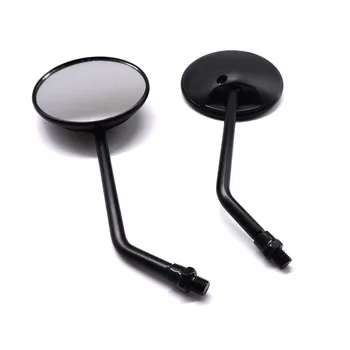 

8mm 10mm Black Motorcycle Rear Side View Mirror Motocross Side mirror Case for Honda Suzuki Yamaha Kawasaki KTM