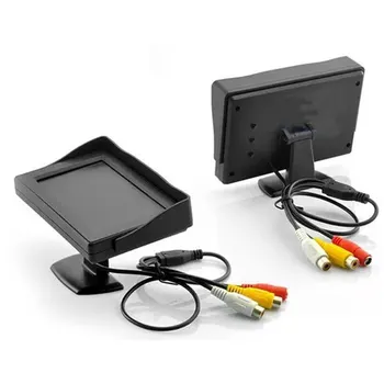 

Car 4.3-inch LCD monitor desktop with sun visor display Car Monitor With Rear View Camera Parking Assistance System