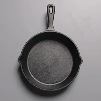 

Mini Not Sticky Casting Iron Pan Stone Layer Frying Pot Saucepan Small Fried Egg Pot Use Gas And Induction Cooker