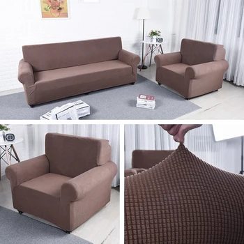 

Solid Color Modern Top Quality Economic Chair Protector Couch Slipcover for Corner Sofa Sofa Cover Sofa Case DIY Dustproof
