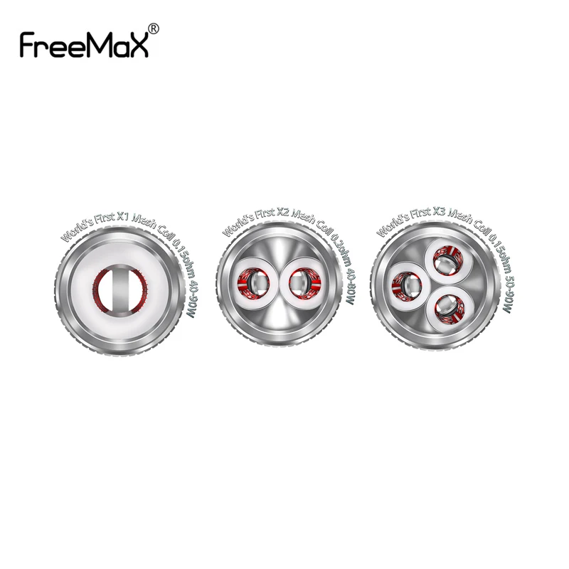 Оригинальная катушка Freemax Twister Fireluke 2/Fireluke Mesh Coil X1/X2/X3 SS316 TX для вейпа 80 Вт 10