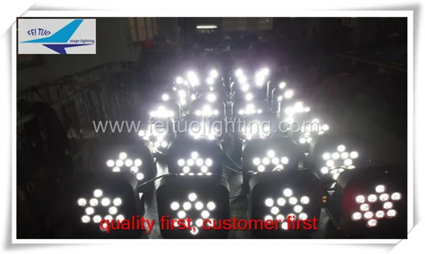E-6lights с чехлом 12x18 Вт 7в1 светодиодный с питанием от аккумулятора аккумуляторная беспроводная батарея мощность par для сценического эффекта