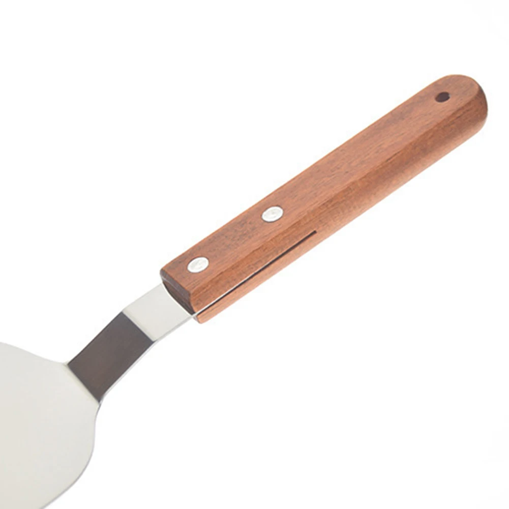 Description Picture 4 of item1pc Burger Turner 26x11.8cm Stainless Steel Steak Pancake Grill Spatula Cookware For Pans Cakes Steaks Dishes Cooking Utensils
