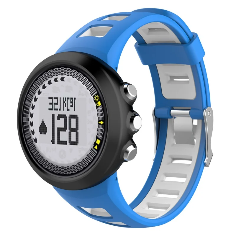 

Silicone Bracelet Smart Watch Strap Band Replacement for Suunto Quest M1 M2 M4 M5 Smart Watch Strap