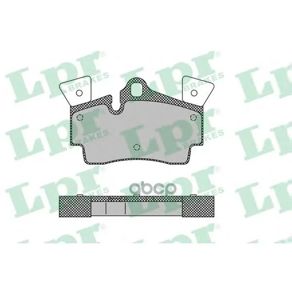 Колодки Тормозные Audi Q7 06-/Porsche Cayenne 02- Задние Lpr 05p1482 Lpr арт. 05P1482