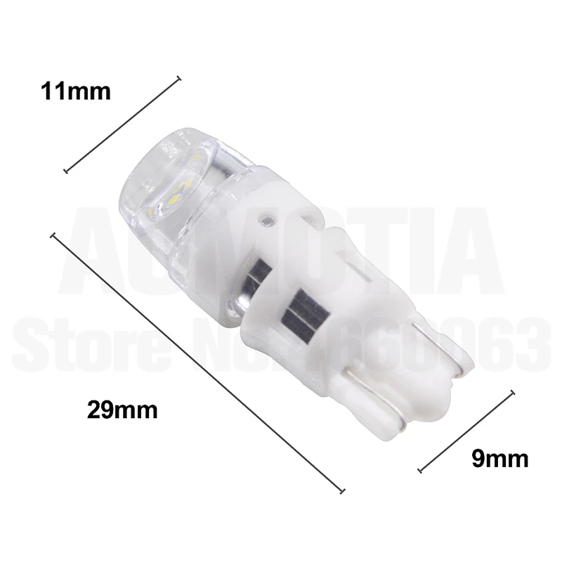 500x T10 светодиодный 194 W5W 3 светодиодный 501 2835 SMD авто отложным воротником сбоку номерной знак светильник лампа габаритного огня AC/DC 12V