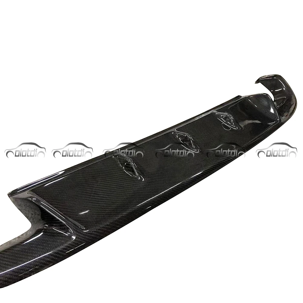 Задний карбоновый распылитель для губ аксессуары для стайлинга автомобилей Volkswagen Golf 6 GTI спойлер бампера