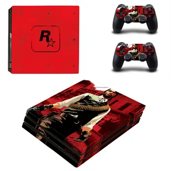 

Red Dead Style Skin Sticker for PS4 Pro Console And Controllers Decal Vinyl Skins Cover Style 0875