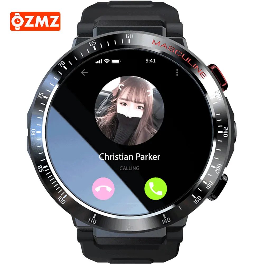 Смарт-часы OZMZ Z28 1 + 16 ГБ GPS 4G камера 8 МП пульсометр | Электроника